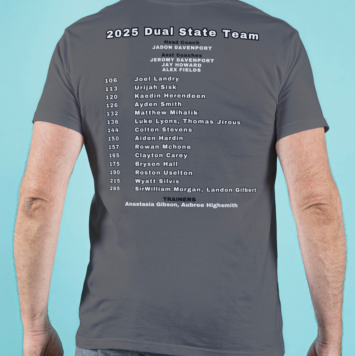 Guthrie Bluejays Dual State Tshirt
