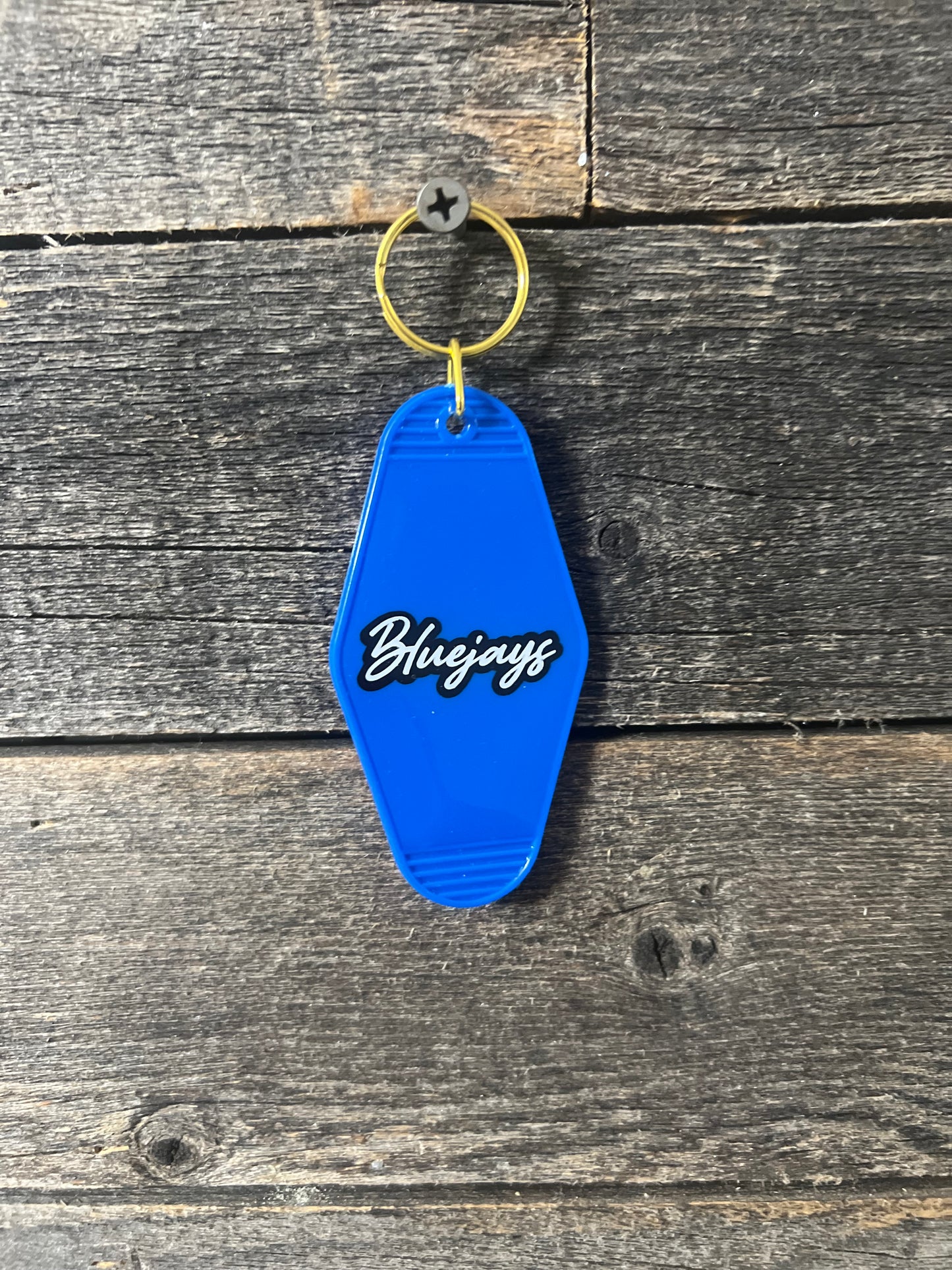 Vintage Motel Keychain, Personalized design, resin