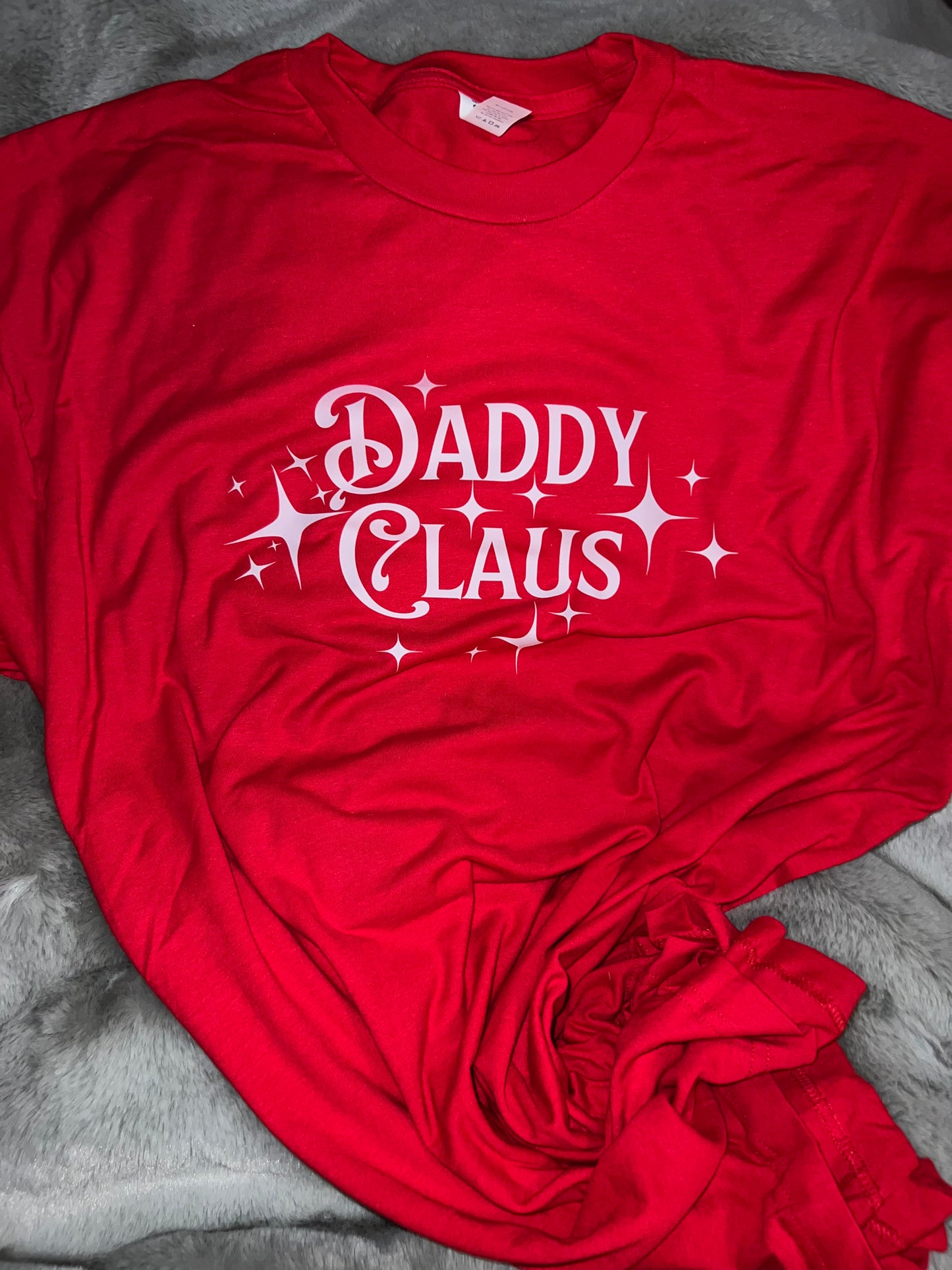 Mama Claus & Daddy Claus Tshirts