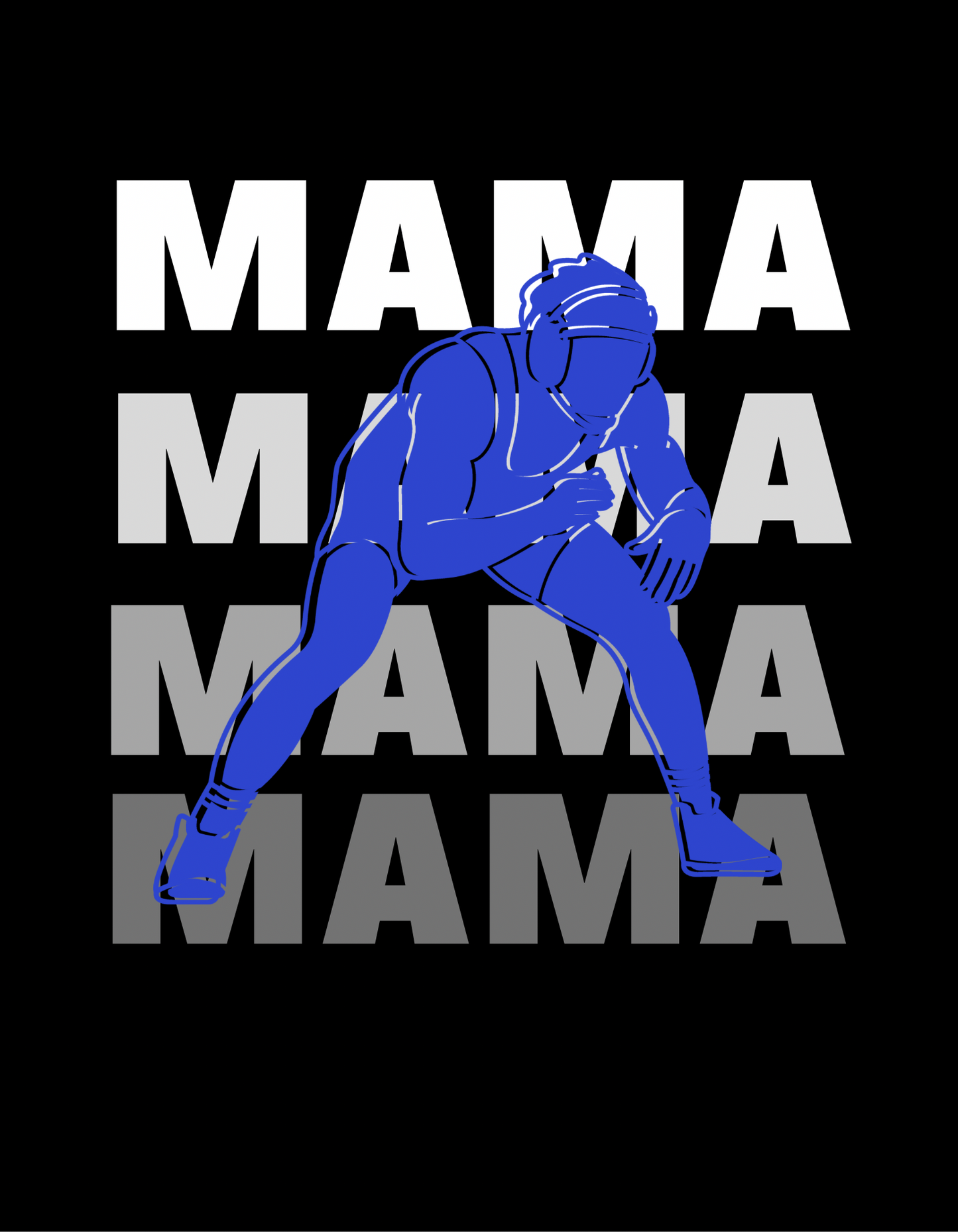 MAMA Wrestling Tee