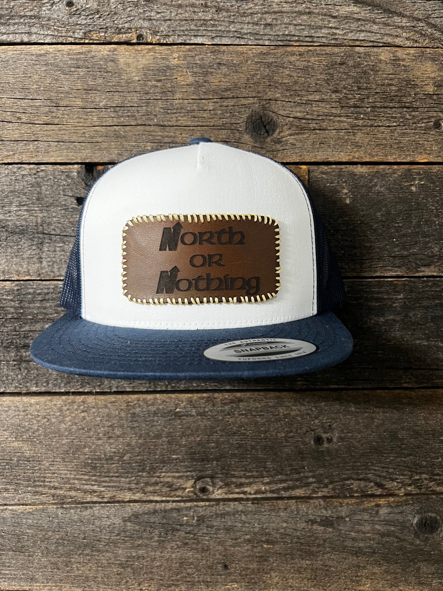 North or Nothing Flat Bill Snapback.