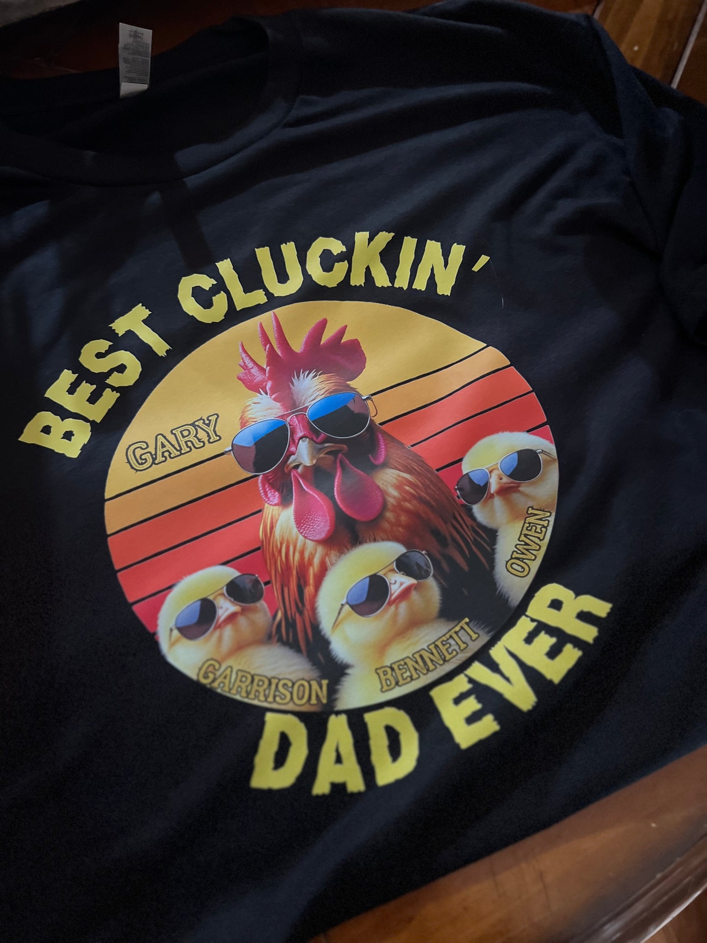 Best Cluckin Dad Ever Tshirt, Best Day Tshirt, Fathers Day, chicken lover, rooster