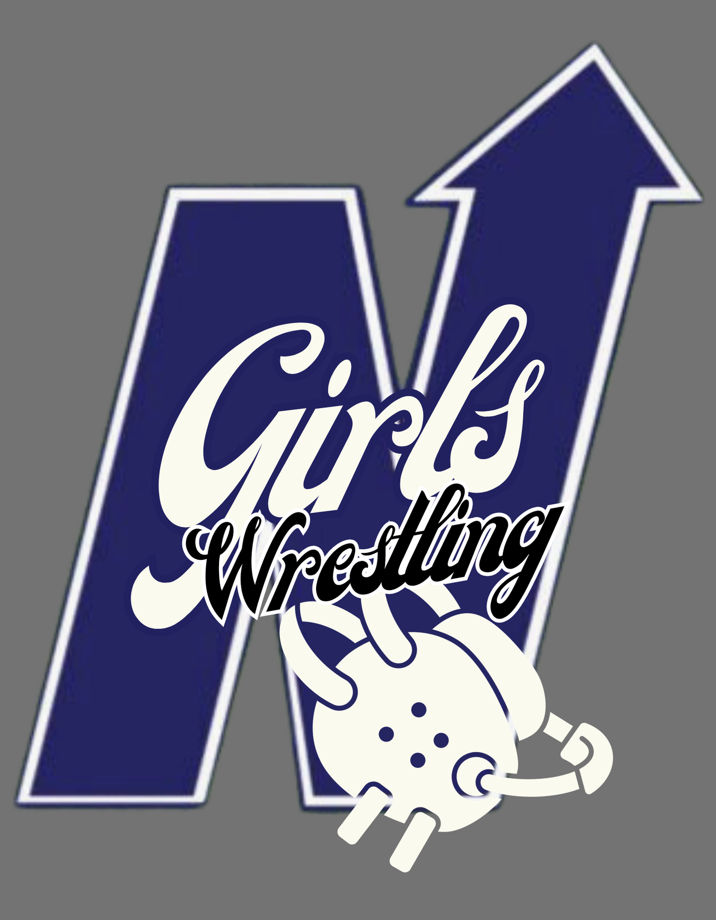 North Girls Wrestling Tshirt