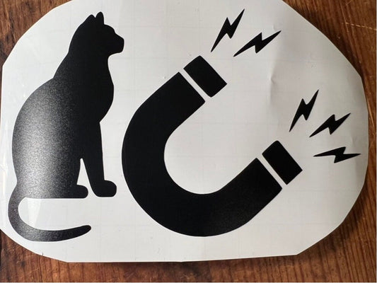 Pussy Magnet Sticker