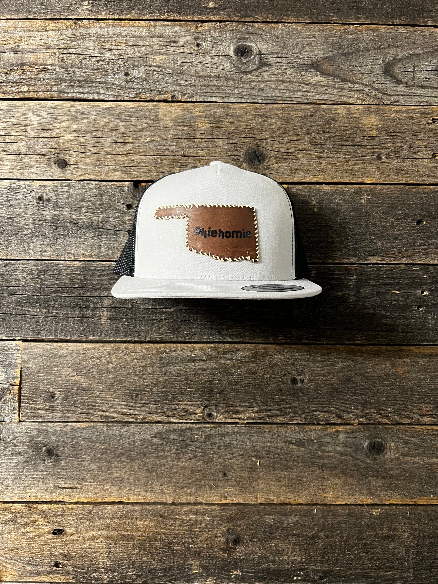 Okiehomie SnapBack trucker hat, Oklahoma Hat, Oklahoma Patch