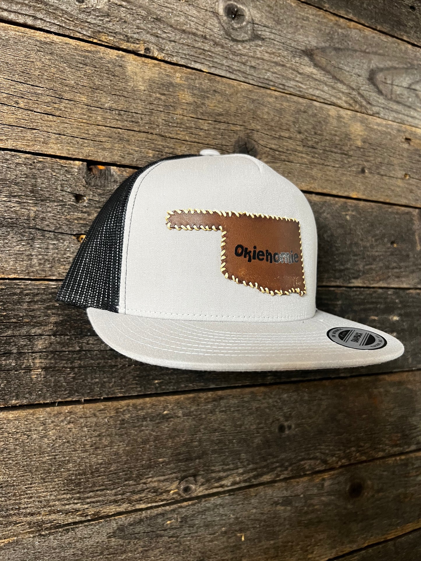 Okiehomie SnapBack trucker hat, Oklahoma Hat, Oklahoma Patch