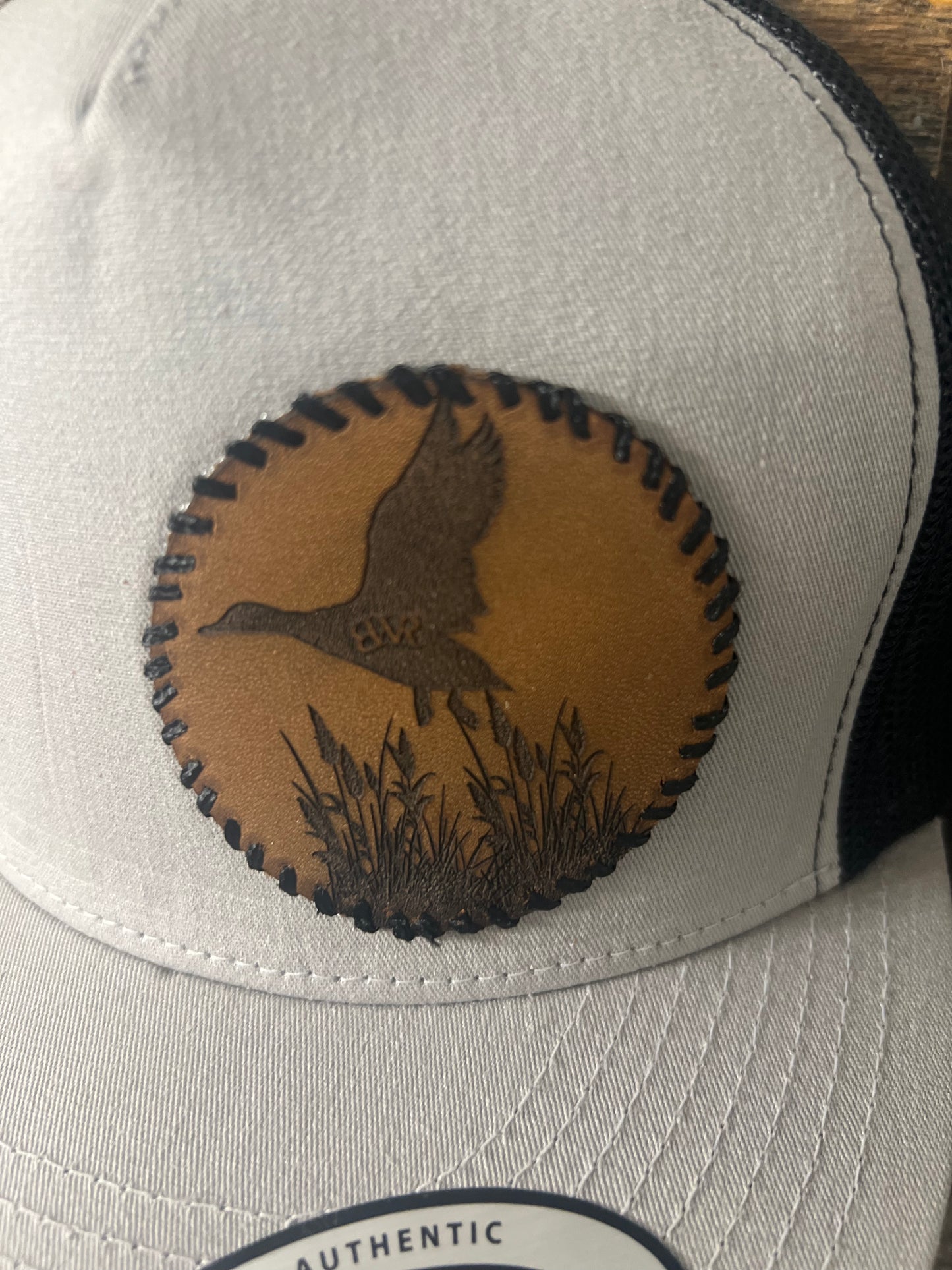 Duck BWR Original leather patch SnapBack