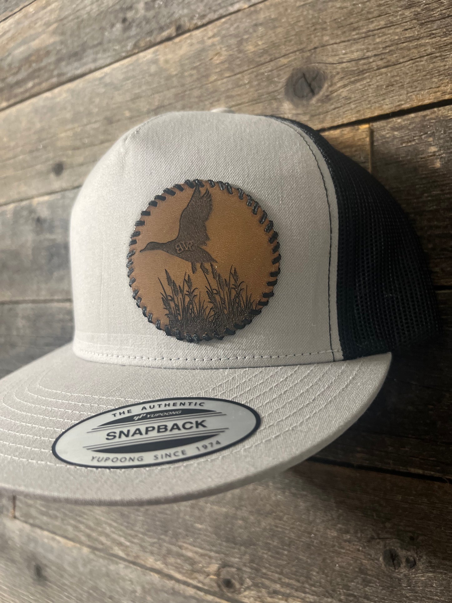Duck BWR Original leather patch SnapBack