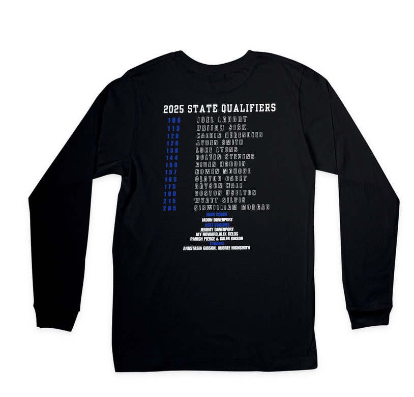 2025 Guthrie State Qualifiers long sleeve Tshirt