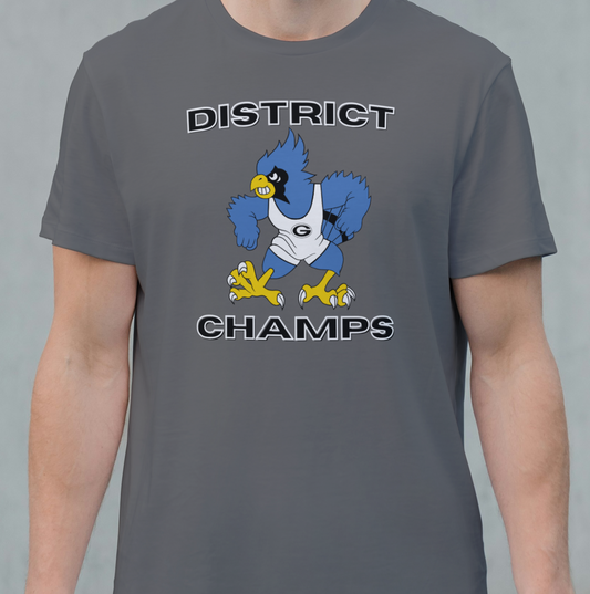 Guthrie Bluejays Dual State Tshirt