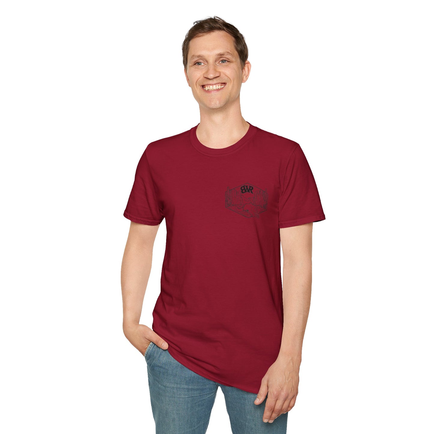 Outlaws will be Free unisex softstyle tshirt